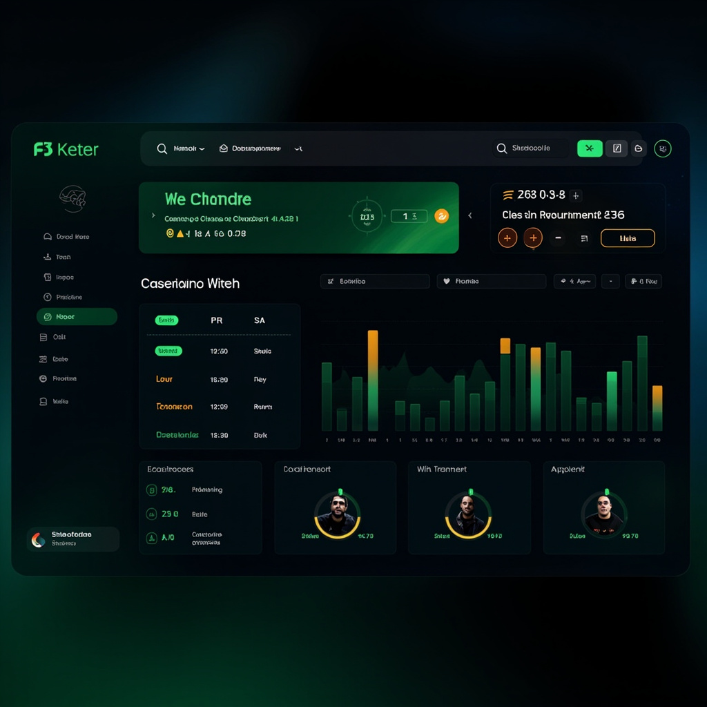 CricTracker AI match predictions dashboard